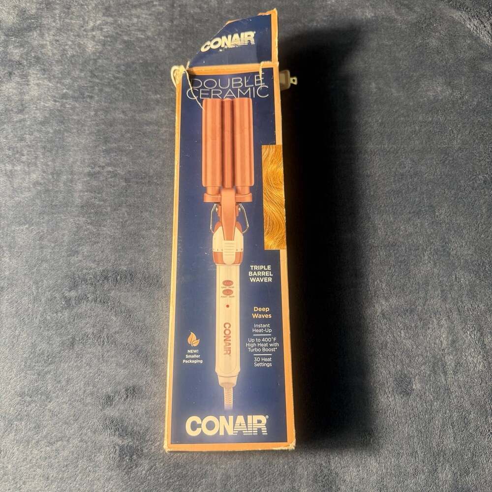 Conair Double Ceramic Triple Barrel Hair Waver